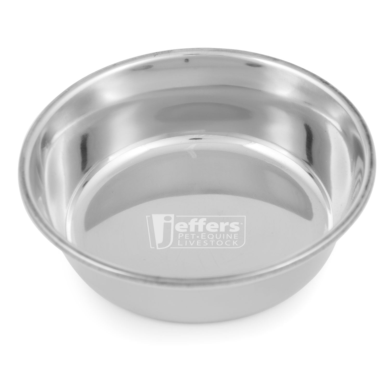 Jeffers Heavy Weight Stainless Steel Pet Bowls – Durable Pet Food & Water Dish, Chew-Resistant, Dishwasher Safe