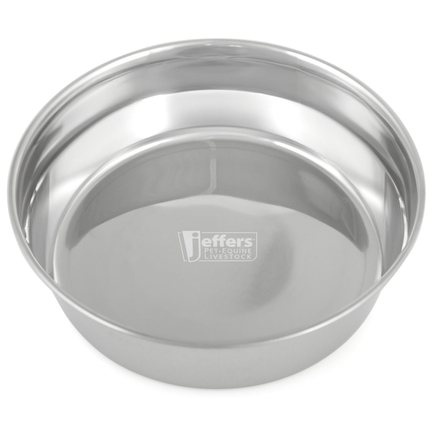 Jeffers Heavy Weight Stainless Steel Pet Bowls – Durable Pet Food & Water Dish, Chew-Resistant, Dishwasher Safe