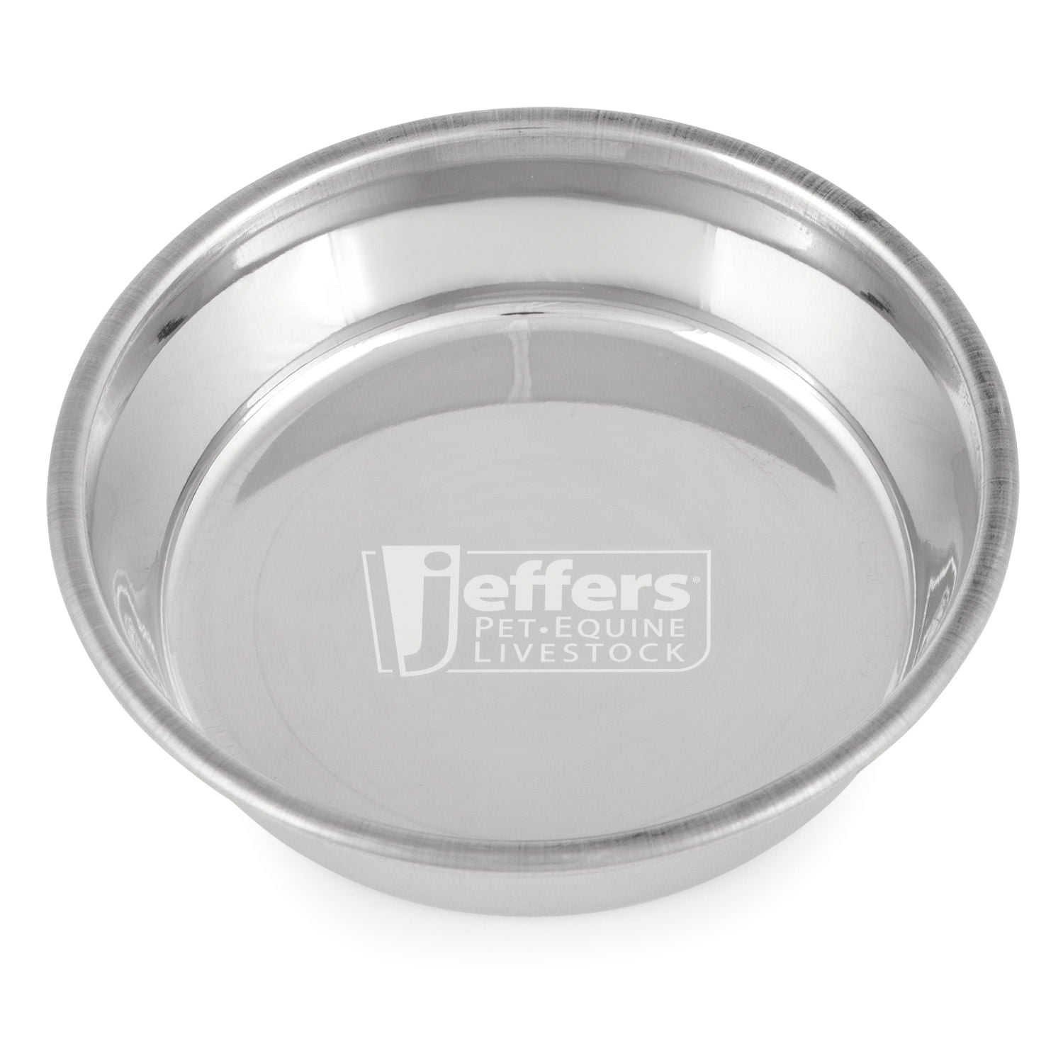 Jeffers Heavy Weight Stainless Steel Pet Bowls – Durable Pet Food & Water Dish, Chew-Resistant, Dishwasher Safe