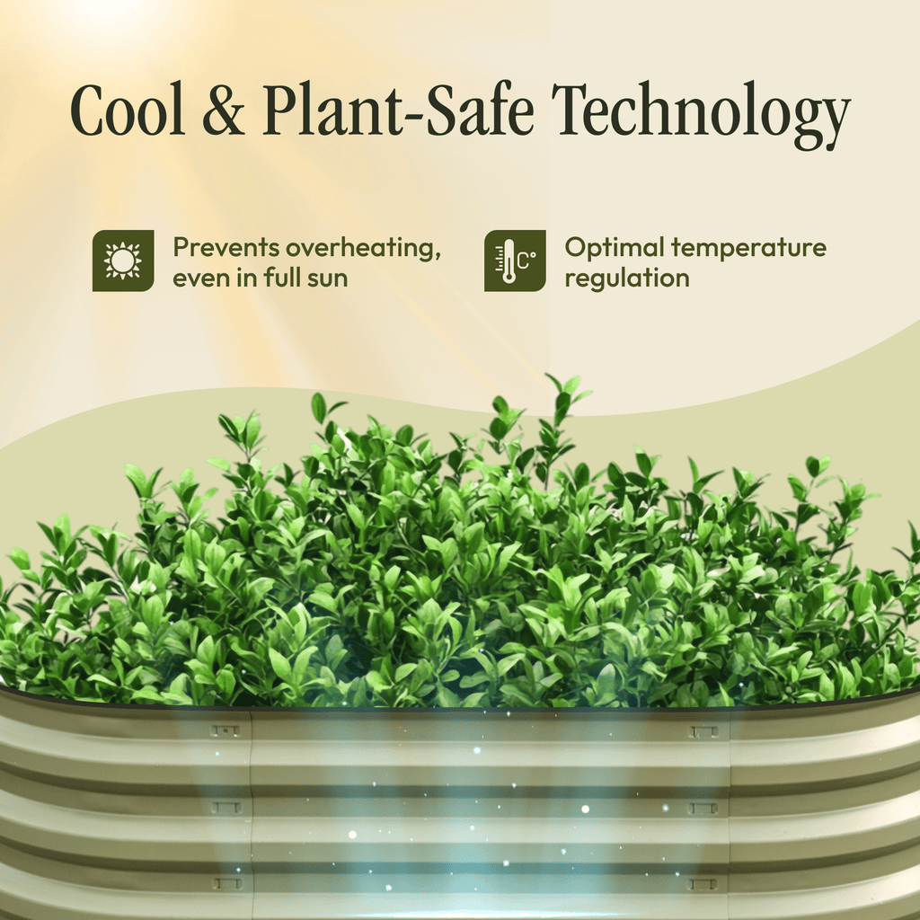 Gro-Rite "No Tools Needed" Premium Metal Raised Garden Bed Kit