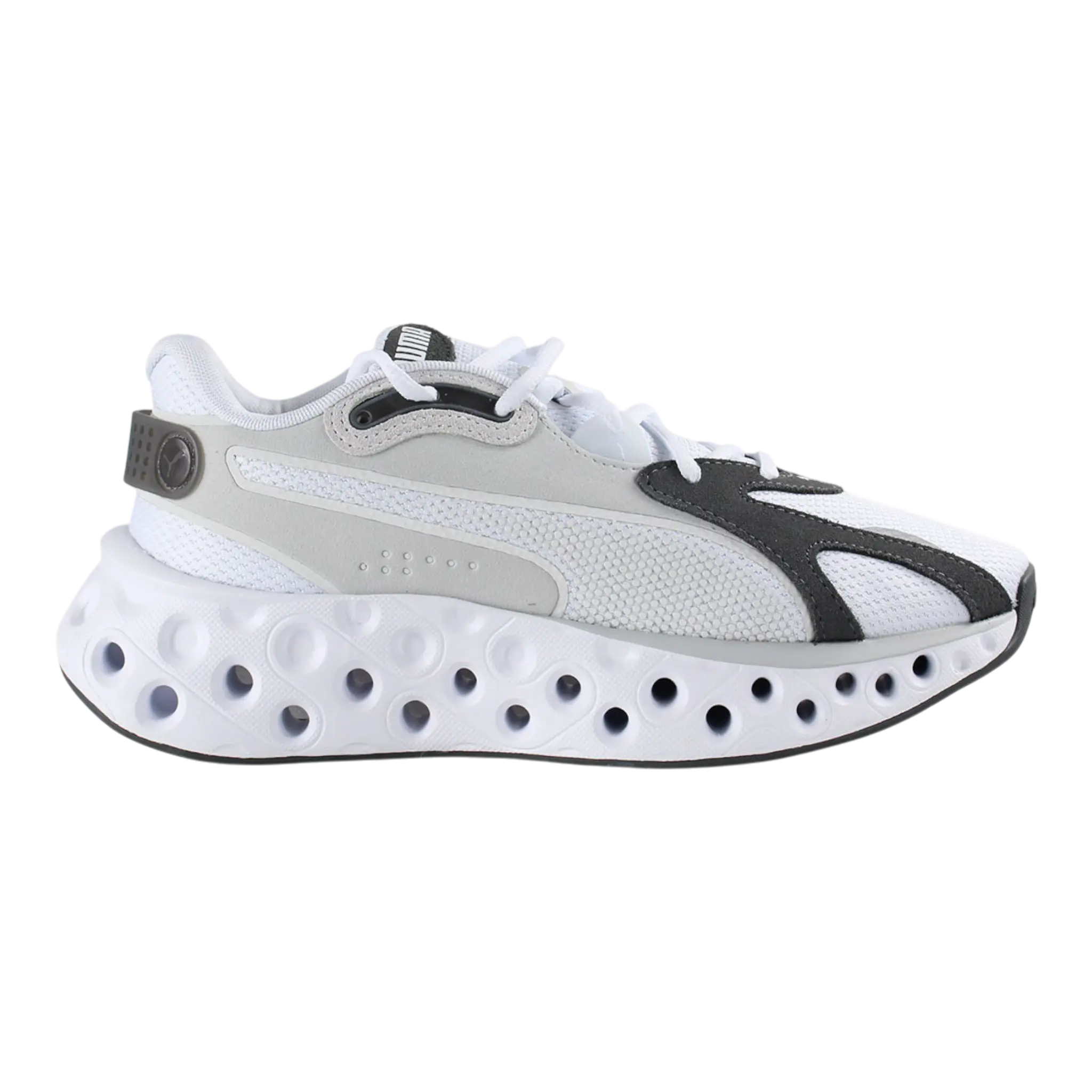 Puma Softride Frequence Men Running Shoes White/Feather Gray