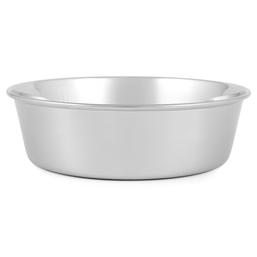 Jeffers Heavy Weight Stainless Steel Pet Bowls – Durable Pet Food & Water Dish, Chew-Resistant, Dishwasher Safe
