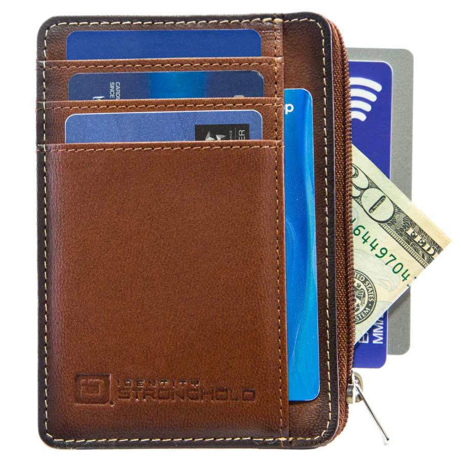 RFID Secure Ultimate Mini Wallet | Genuine Leather | Falcon Ridge