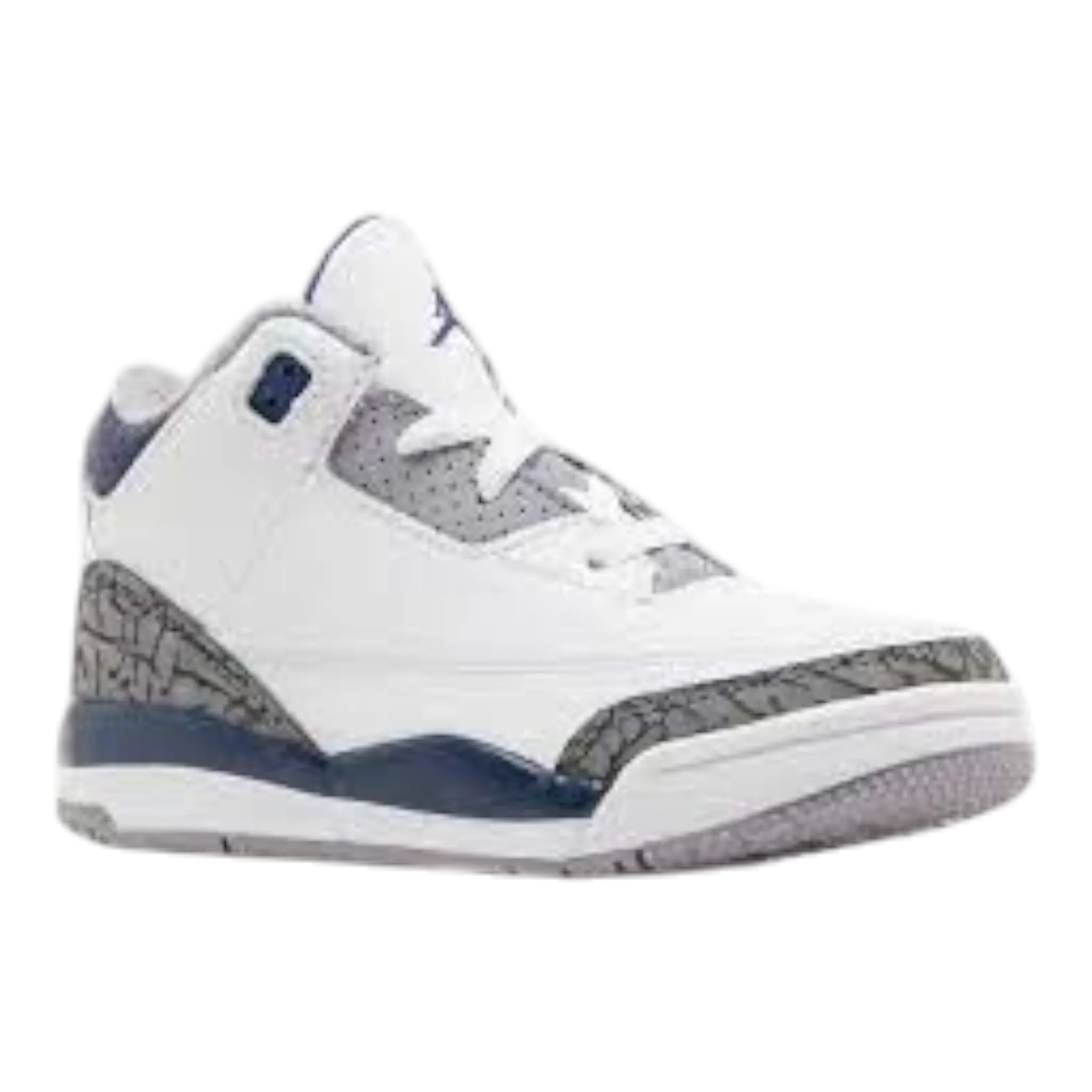 Jordan Air Jordan 3 Retro Toddler Shoes White/Midnight Navy