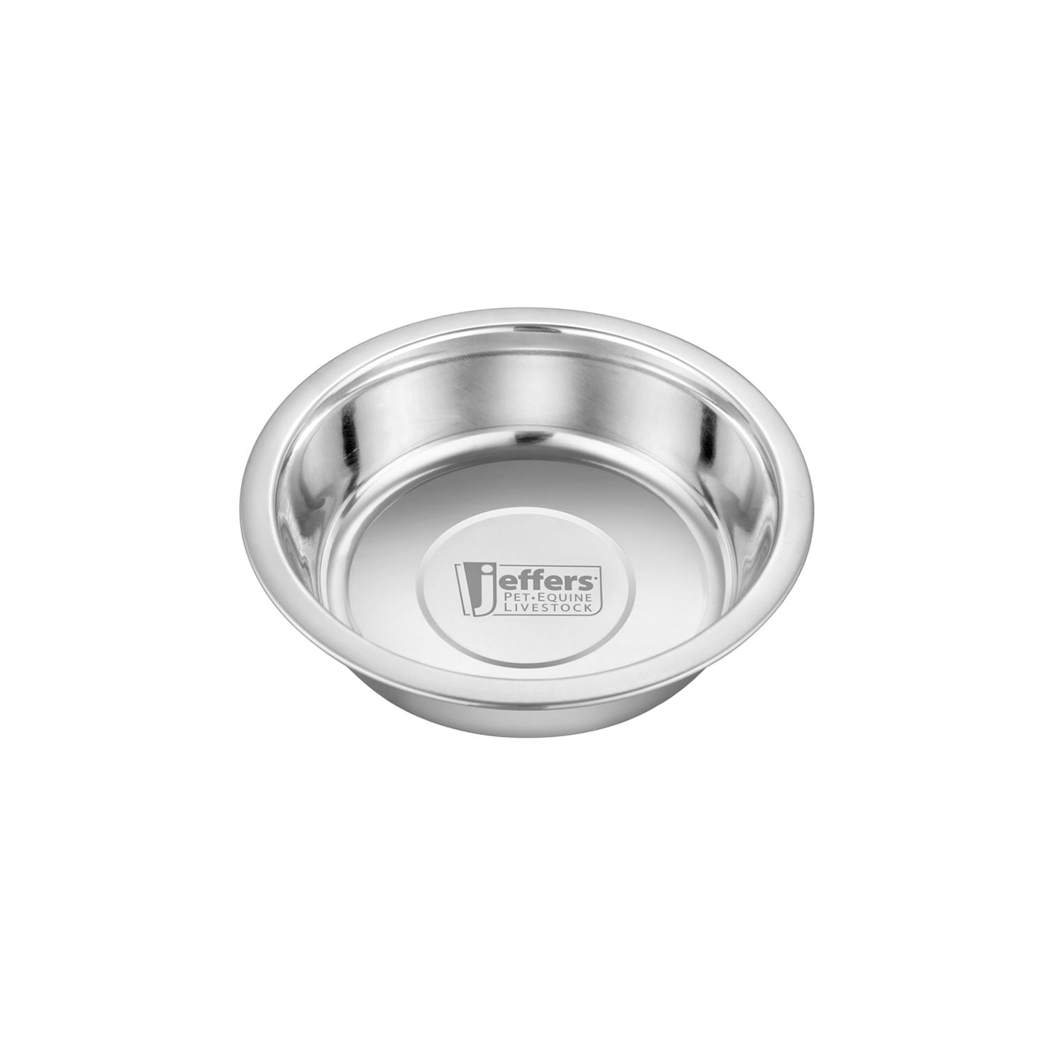 Jeffers Heavy Weight Stainless Steel Pet Bowls – Durable Pet Food & Water Dish, Chew-Resistant, Dishwasher Safe