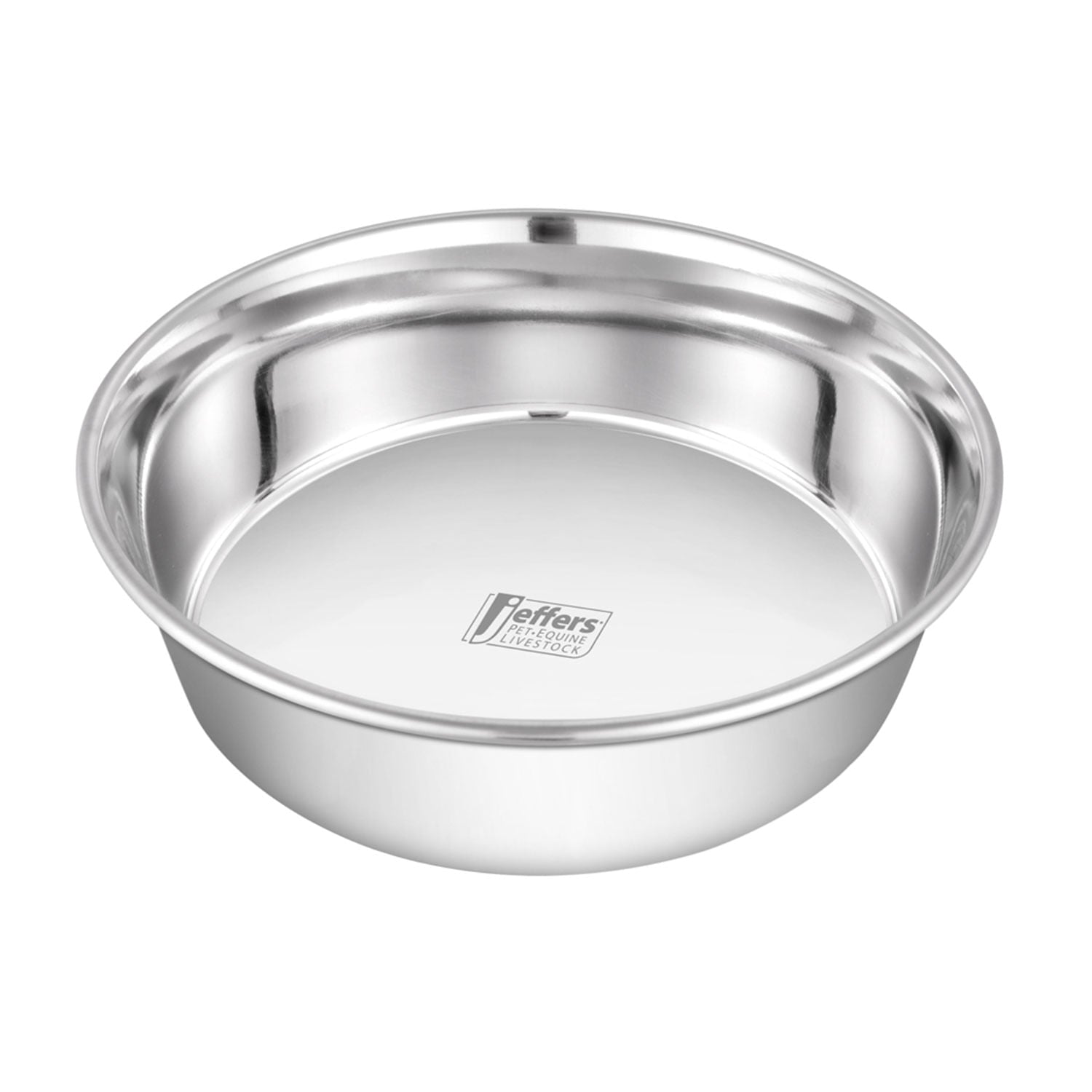 Jeffers Heavy Weight Stainless Steel Pet Bowls – Durable Pet Food & Water Dish, Chew-Resistant, Dishwasher Safe