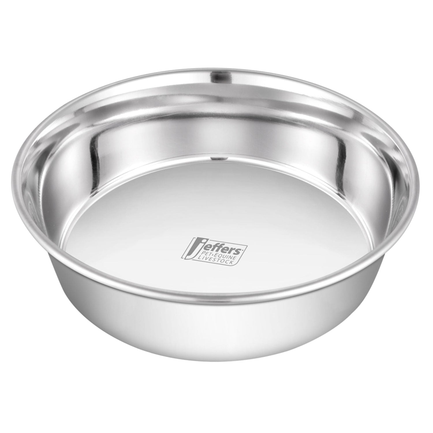 Jeffers Heavy Weight Stainless Steel Pet Bowls – Durable Pet Food & Water Dish, Chew-Resistant, Dishwasher Safe