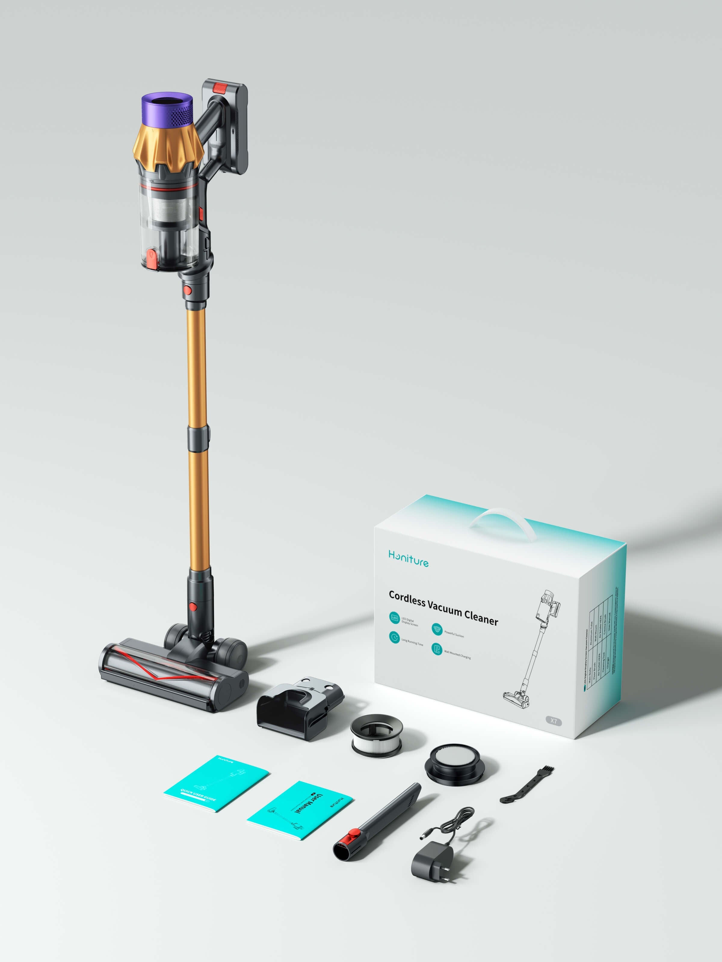 【Top-Rated】Honiture X7 Cordless Vacuum