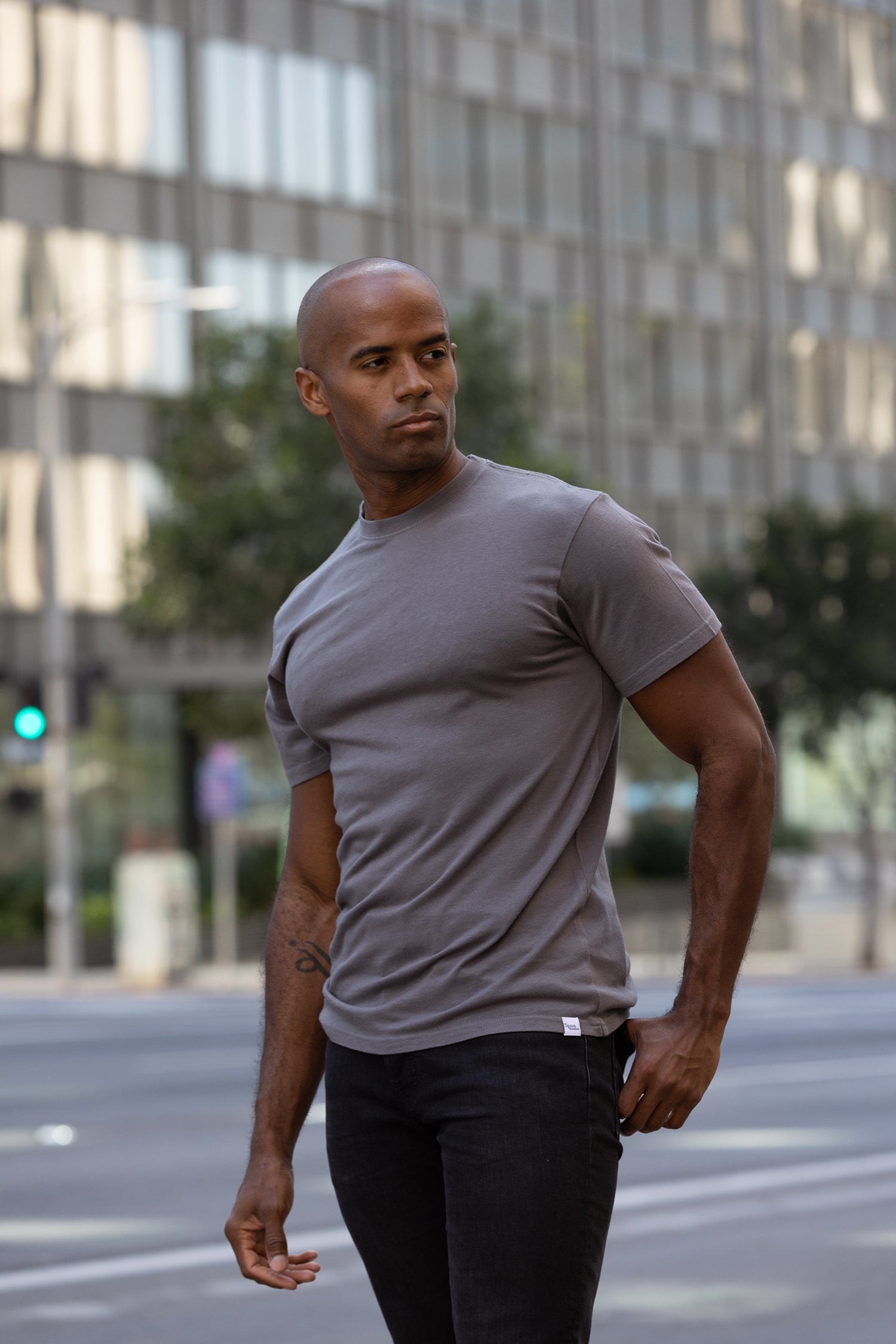 The Original Men's Bamboo Viscose/Organic Cotton Short Sleeve T-Shirt - Classic Cut