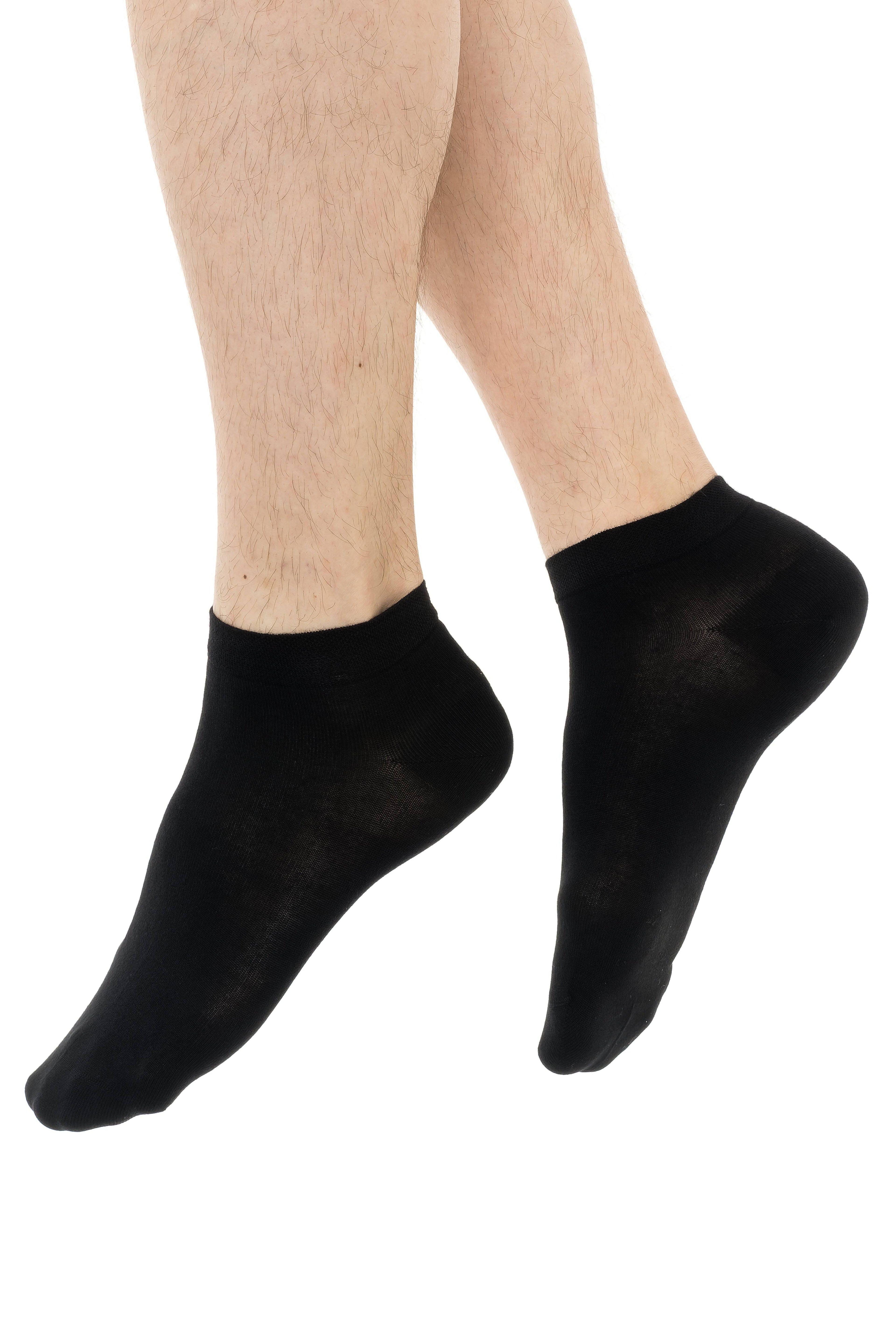 Men's & Women's Bamboo Ankle Socks 6-Pack
