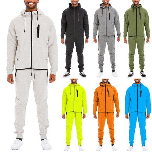 Dynamic Tech Fleece Track Jacket Jogger Suit