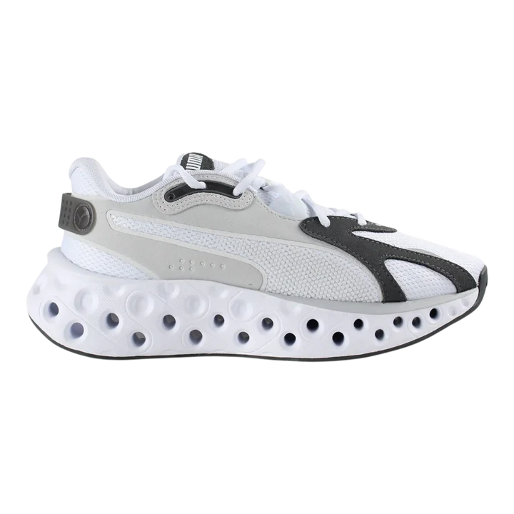 Puma Softride Frequence Men Running Shoes White/Feather Gray